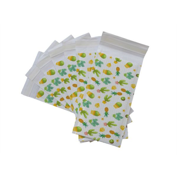 Recyclable Kraft Corrugated Envelopes Pantone CMYK Printing IECC