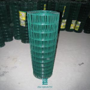 Euro Green Wire Fencing Roll Easy Installation Galvanized Steel Wire Material