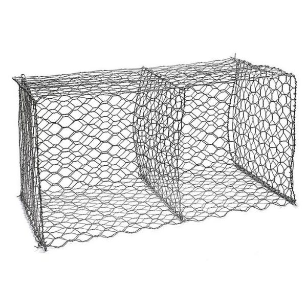 Double Twisted Type Stone Filled Gabion Basket Hot Dipped Galvanized