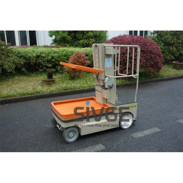 3.1 Meter Self Propelled Electric Work Platform Lifts For Cargo Handling