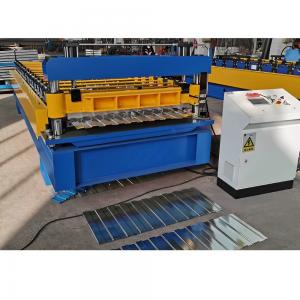 Cheap C8 C10 C21 Roofing Sheet Roll Forming Machine 4Kw PPGI Metal Wall Panel for sale
