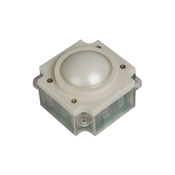 50mm White Trackball Pointing Device 1200 DPI For Medical Application