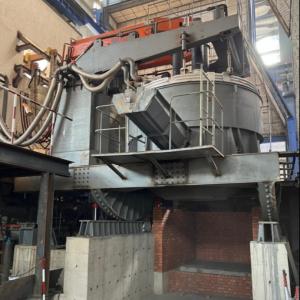 China Welded Steelmaking Electric Arc Furnace with 200-300mm Furnace Lining Thickness on sale