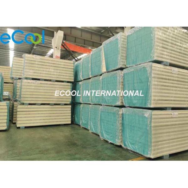 Walk In Cool Room Insulation Panels , Anti Rust Cool Room Sandwich Panels