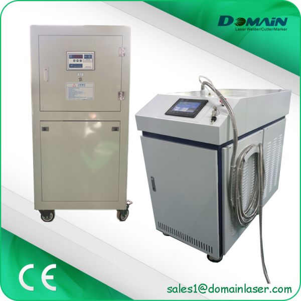 300W Handheld Laser Spot Welding Machine For Steel Tank Fens Metal Frame