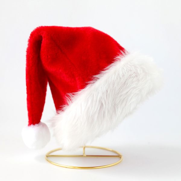 Christmas Hat Children'S Short Plush Hat Adult Long Plush Hat Adult Style