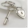 Promotional Creative 3d Engraved Metal Keychains For Wedding Return Gift for sale