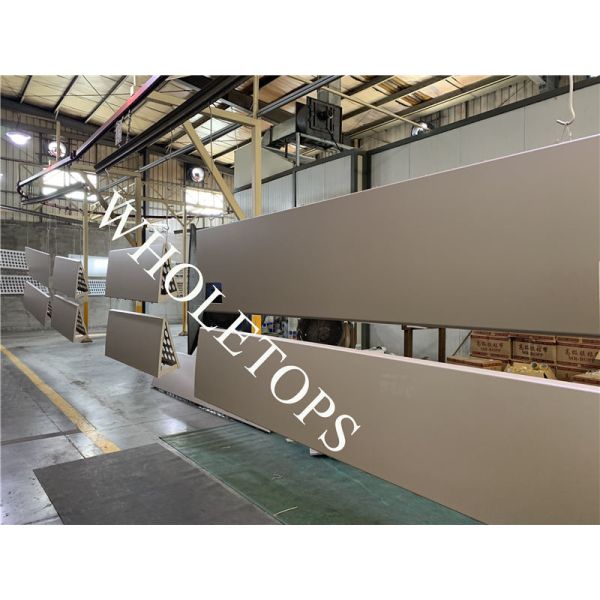 PPG Coating SGS 5.0MM 6.0MM Aluminum Building Panels For Rail Way Station