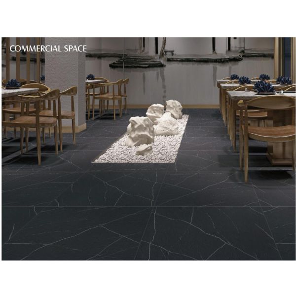 600x600mm Full Body Porcelain Tiles Anti-Slip Rustic Grey