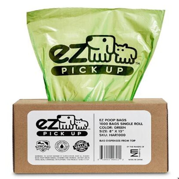 Corn Starch Based PLA Compostable Dog Poop Disposal Bag 100% Biodegradable Type
