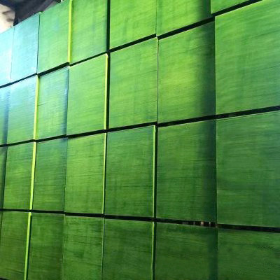 WBP Green Plastic Film Faced Plywood For Concrete Formwork Construction