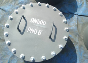 Manhole Flange PN0.6 Explosion Proof Power Plant Accessories