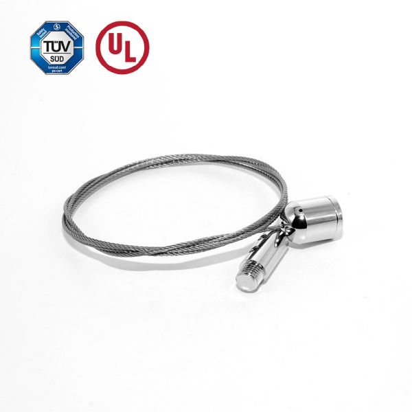 Adjustable Cable Hanging System Cable Gripper With Male Screw