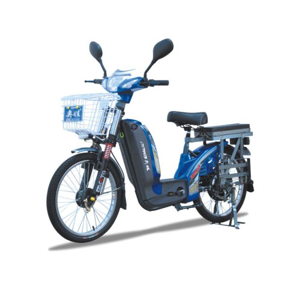 60V Battery Power Adult Electric Bike ,  Electric Powered Bicycle With Open Rear Rack