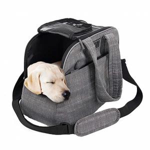 China Polyester / Canvas Puppy Airline Carrier Bag , Soft Sided Dog Crates Airline Approved on sale