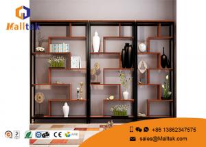 Cheap Industrial Wooden Retail Display Shelves Wood Frame Modern Design For Book Display for sale