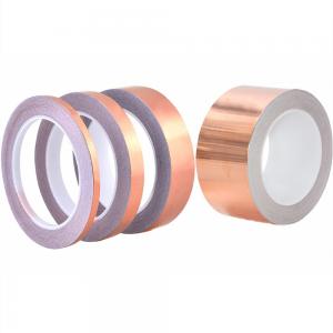 China Waterproof Conductive Adhesive Copper Tape Emi Shielding Crafts Electrical Repairs on sale
