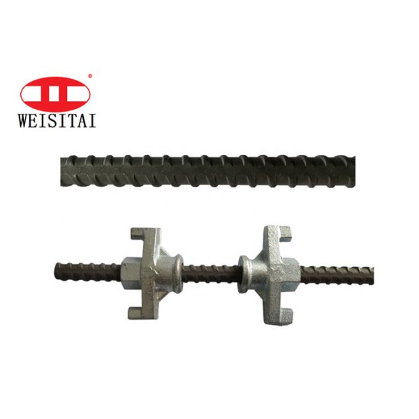 Cold Rolled 16mm 100KN Formwork Tie Rod System