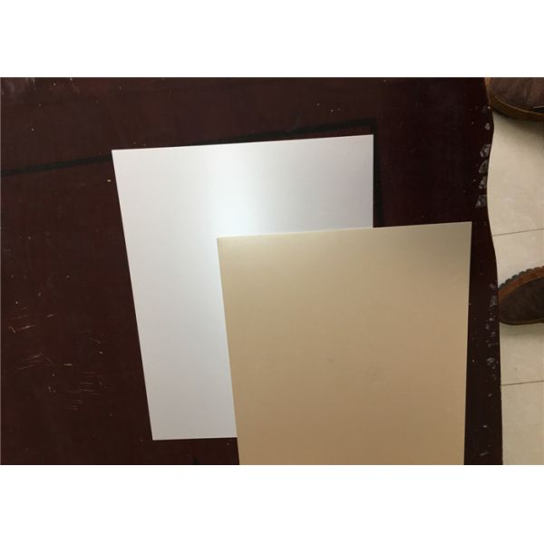 Light Weight Oxidized Aluminum Sheet , Mirror Finish Aluminum Sheet Good Rigidity