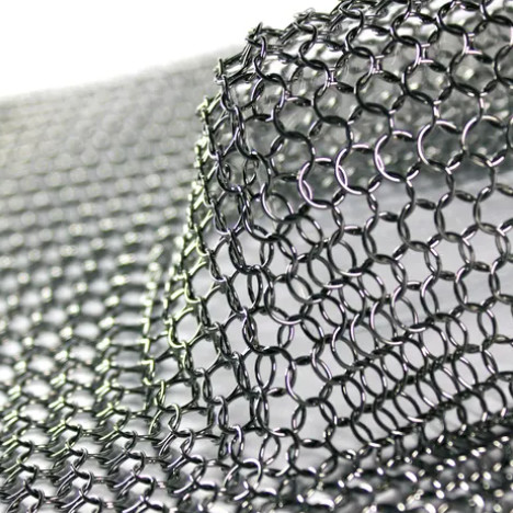 1mm-3mm wire Metal Ring Mesh For Jewelry / Decorative Purposes