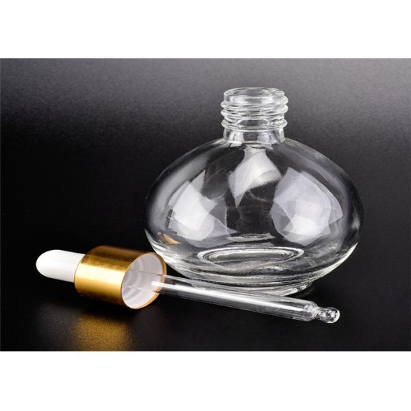 15ml 50ml 60ml 100ml Clear Glass Dropper Bottles For Essential Oil Packaging