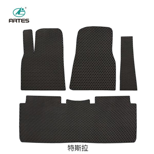 Quality 3D Rubber Personalized Car Floor Mats , Customized Size Custom Fit Floor Mats wholesale