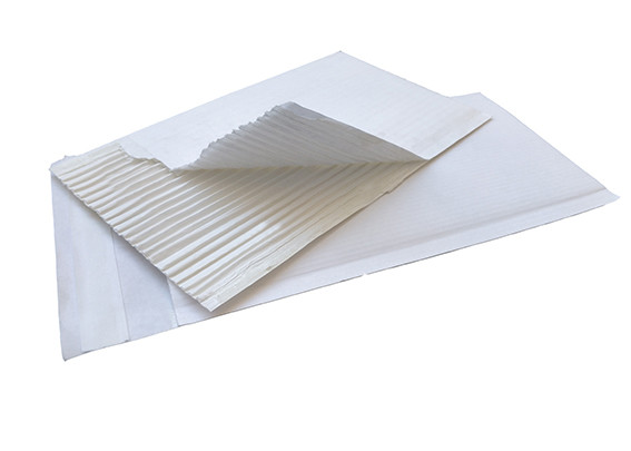 White Shockproof Kraft Corrugated Envelopes Environmentally Gravure Printing