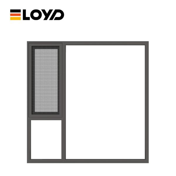 Outward Aluminum Impact Casement Window Replacement Anti Stretching
