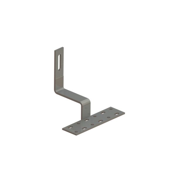 Fixed 35mm Tile Roof Solar Mounting System Aluminum Panel