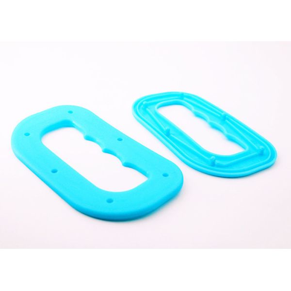 Snap Seal Plastic Shopping Bag Handles , Custom Color Merchandise Bags Carry Handle