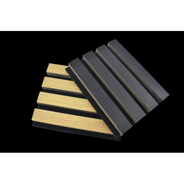 Acoustic Panel Wooden Oak Slat Wall Panel Akoestische Panelen Wood Slat