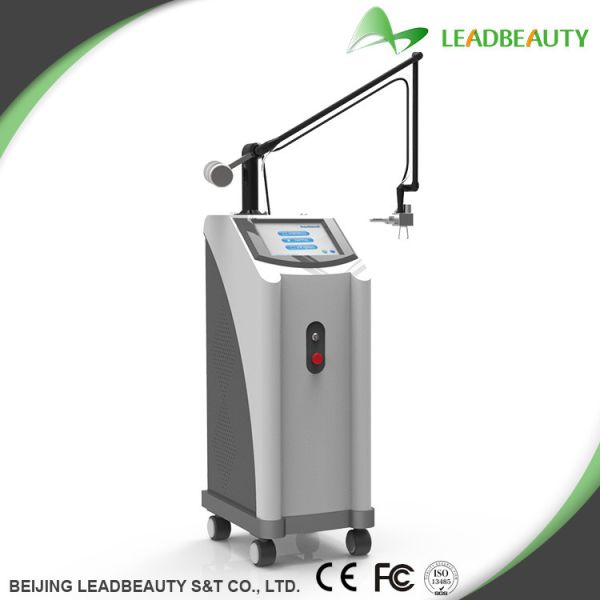 Fractional CO2 laser resurfacing skin rejuvenation machine