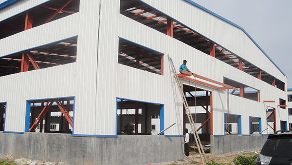 Q235 Q355B Steel Structure Buildings Corrosion Resistant Large Span Steel Structure Workshop
