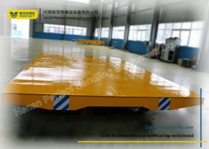 China Anti Explosion Battery Transfer Cart / Motorized Rail Cart Cross - Bay Transport on sale