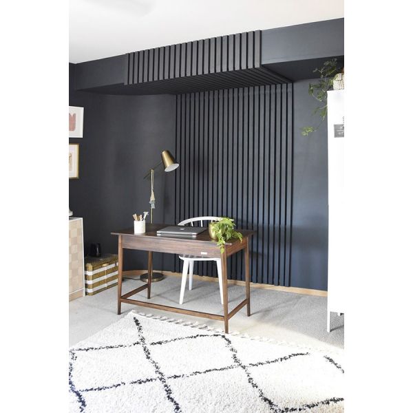 Multicolor Durable Melamine Slatwall Panels Fire Resistant For Corridors