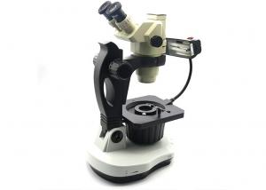 Cheap Clear And Wide Visual Field Generation 3rd Swing Arm Type Trinocular Gem Microscope for sale
