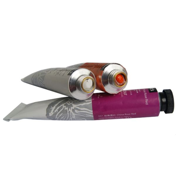 Industrial Paint Tubes Empty , Pigment / Glue Empty Aluminium Paint Tubes