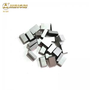 Cheap SS10 Tungsten Carbide Stone Cutting Inserts For Chain Saw , Carbide Saw Tips for sale