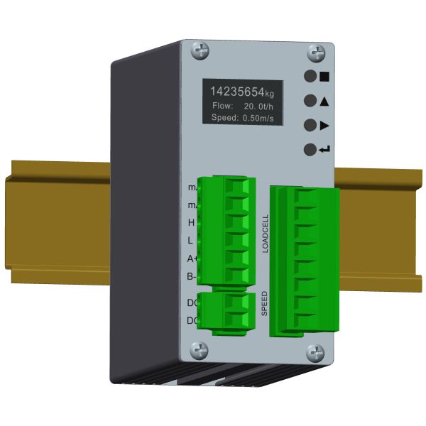 CANBUS Communication Guide Rail Type 24V Belt Weigh Feeder Controller