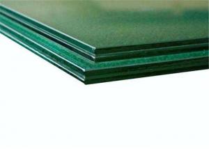 China Clear Tempered Laminated Glass , Flat / Curved PVB Interlayer Laminated Glass on sale