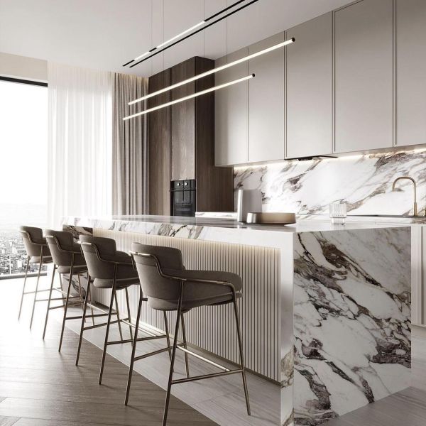 Modern Wood Furniture Kitchen Cabinets Modular MDF Plywood Design Supplier of Modern Kitchen Cabinets