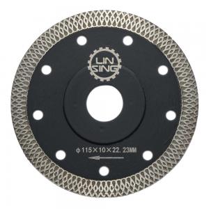 Cheap 115mm Mesh Thin Turbo Disc Porcelain Ceramics Diamond Tools Cutting Disc Cutter Blade 20 for sale