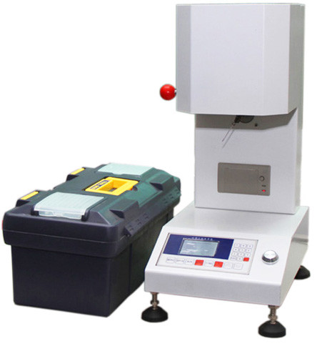 ASTM D1238 Melt Flow Index Tester / Melt Flow Indexer Polymer Plastic Melt Flow Testing
