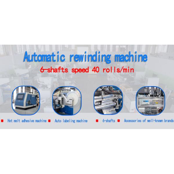 Full Automatic Stretch Aluminium Foil Rewinding Machine with Wood Packaging Material
