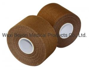 Cheap 38mm Rigid Sports Strapping Tape Cotton Adhesive Rayon Plaster Tape for sale
