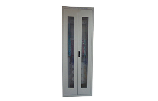512 Fibers Fiber Optic Cabinet 750 X 600 X 2200 Mm Size High Capacity