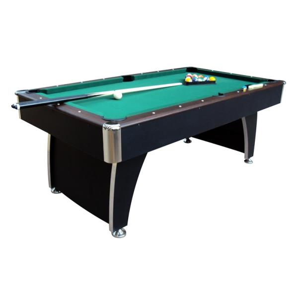 Solid Wood American Pool Table , Indoor Pool Table With Conversion Top