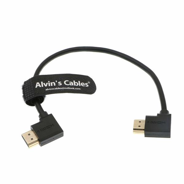 E2 L Shape HDMI Camera Audio Cable Right Angle To Right Angle High Speed HDMI Cord