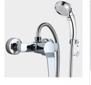 Cheap Water Saving Tub And Shower Faucet Set With Handheld Shower Head Round SUS304 for sale