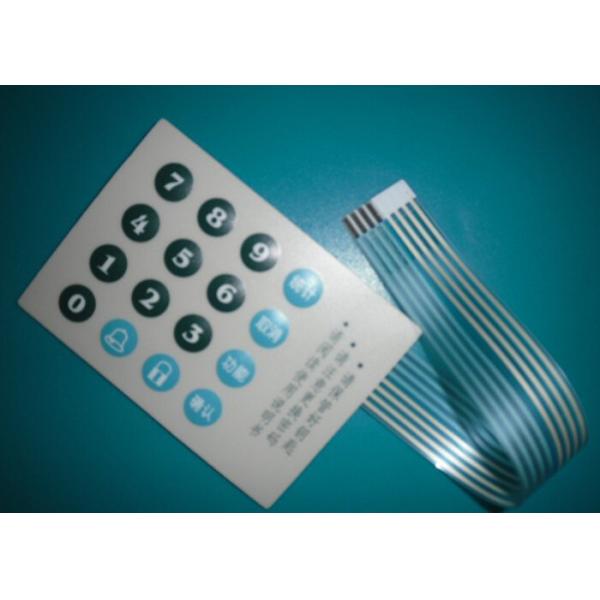 OEM Metal Dome PCB Membrane Switch Panel Of Flexible Circuit Boards